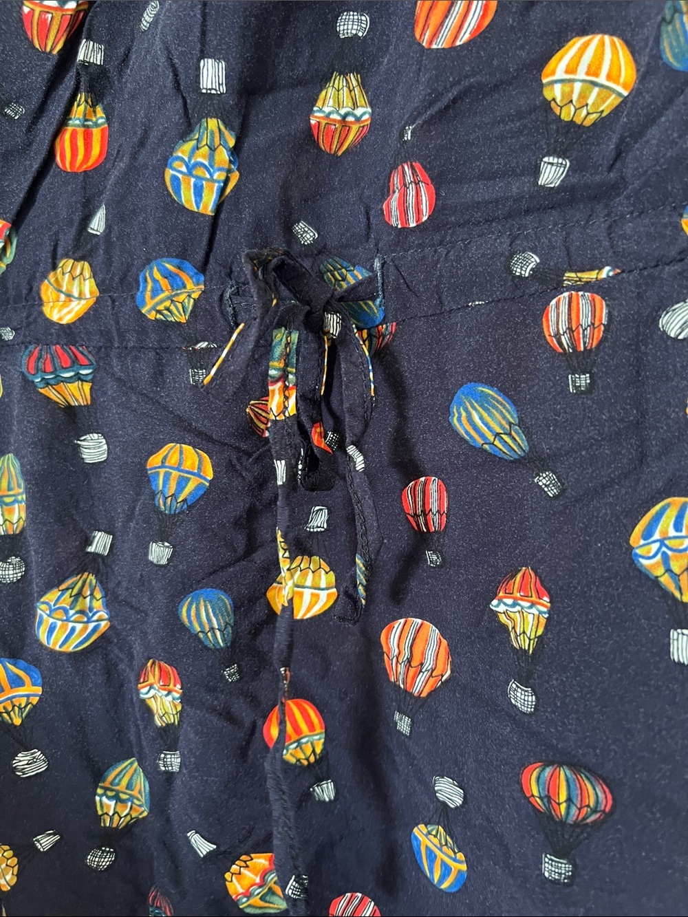 ModCloth Navy Hot Air Balloon Print Dress - Picture 4 of 8